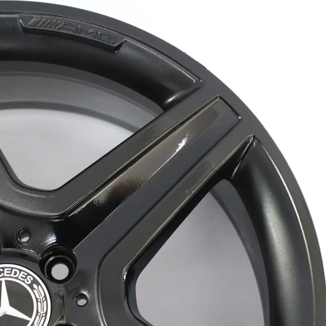 Alloy Rim Black 19" 8J ET:43,5 5-Spoke to Mercedes X156 Wheel with Part number A1564010600 Mercedes X156 Wheel Alloy Rim Black 19" 8J ET:43,5 5-Spoke - SKU A1564010600-4 - Part number A1564010600