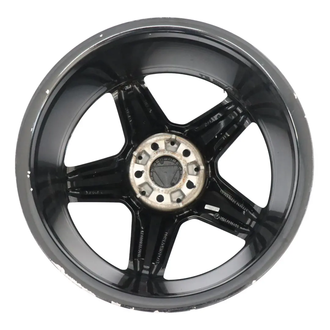 Alloy Rim Black 19" 8J ET:43,5 5-Spoke to Mercedes X156 Wheel with Part number A1564010600 Mercedes X156 Wheel Alloy Rim Black 19" 8J ET:43,5 5-Spoke - SKU A1564010600-4 - Part number A1564010600