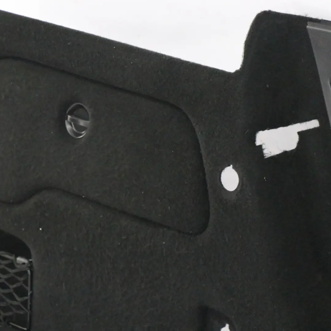 Boot Trunk Lining Side Panel Trim Left N/S Black to Mercedes X156 with Part number A1566906800 Mercedes X156 Boot Trunk Lining Side Panel Trim Left N/S Black - SKU A1566906800 - Part number A1566906800