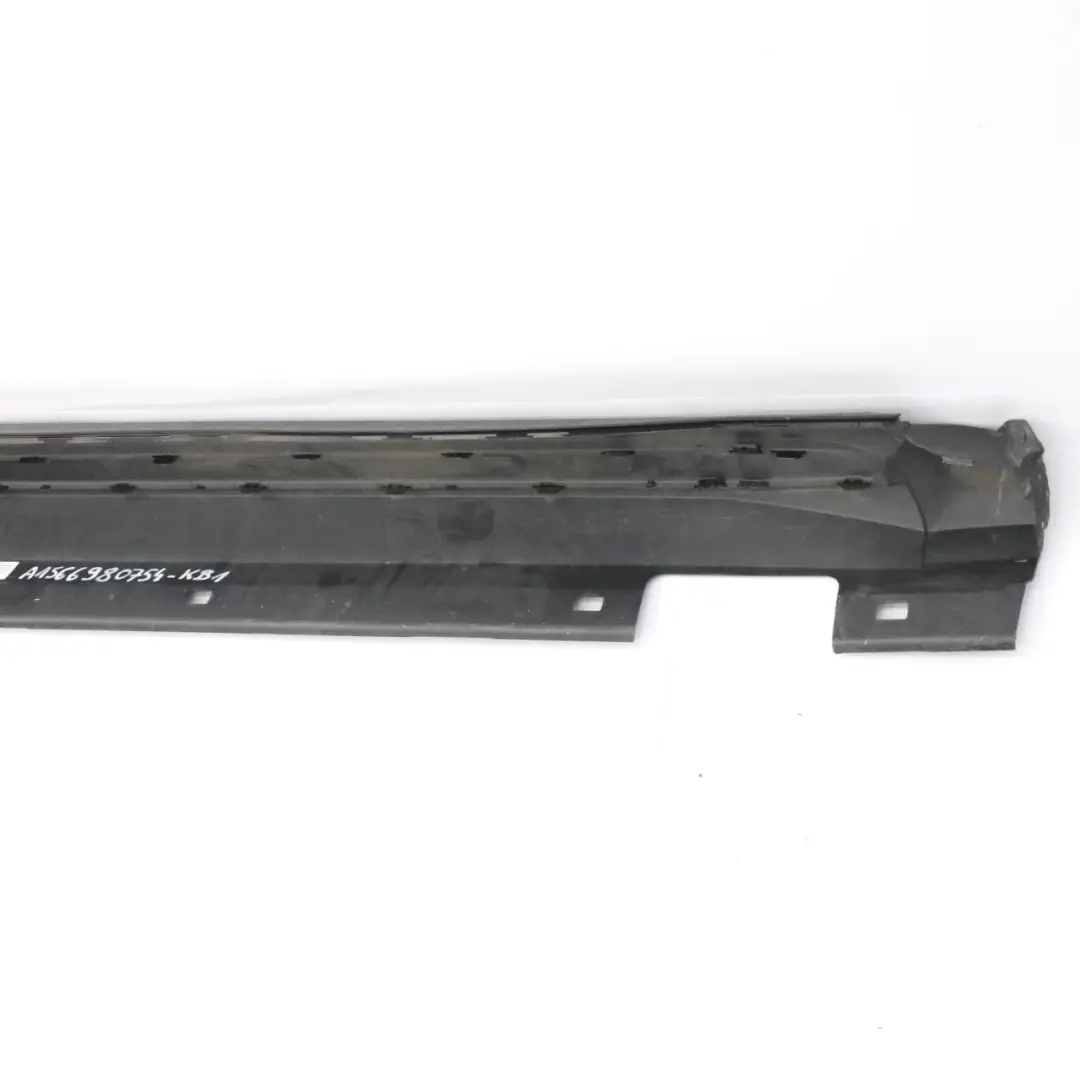 Mercedes X156 Side Skirt Door Sill Strip Left N/S Primed Kosmos Black - 191 - SKU A1566980754-KB1 - Part number A1566980754