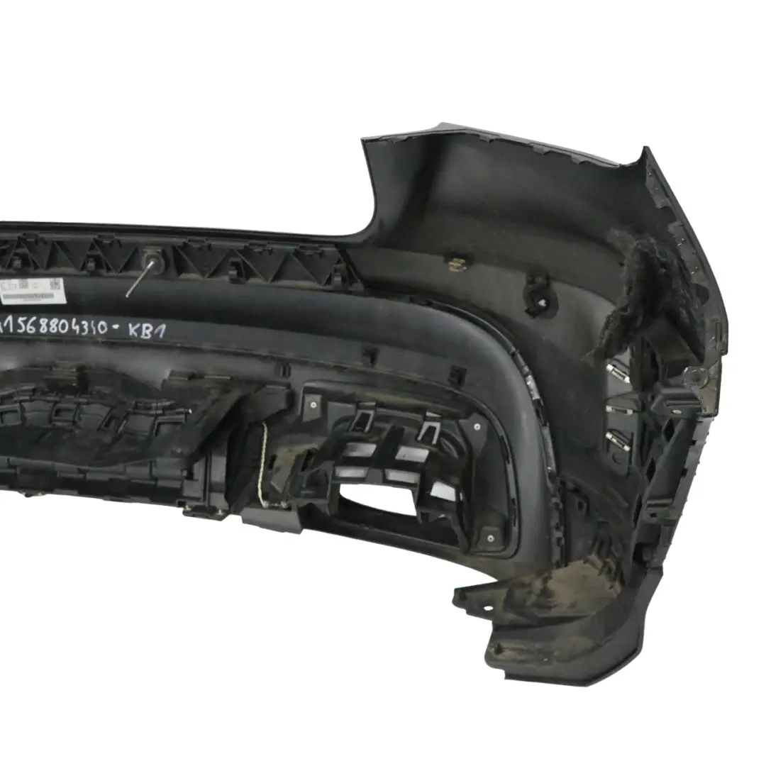 Pakiet AMG Zderzak Tył Tylny Czarny Cosmic Black Metallic 191 do Mercedes X156 o numerze A1568804340 Mercedes X156 Pakiet AMG Zderzak Tył Tylny Czarny Cosmic Black Metallic 191 - SKU A1568804340-KB1 - Numer Części A1568804340