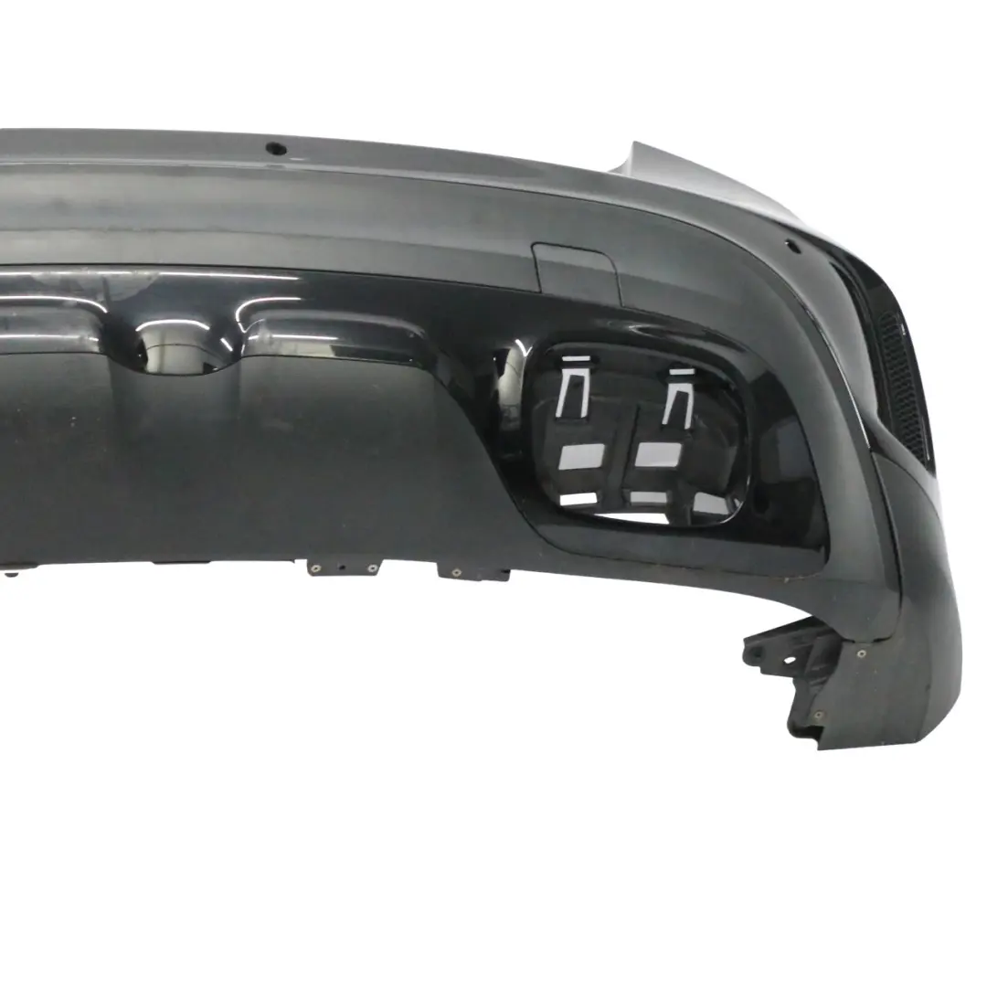 Mercedes X156 Rear Bumper AMG Trim Panel Kosmos Cosmic Black Metallic - 191 - SKU A1568804340-KB1 - Part number A1568804340