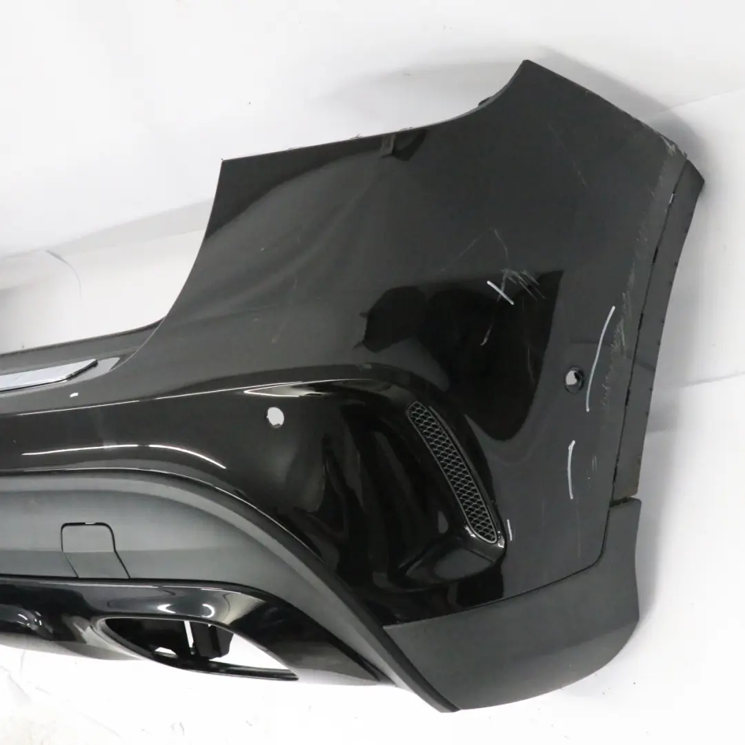 Pakiet AMG Zderzak Tył Tylny Czarny Cosmic Black Metallic 191 do Mercedes X156 o numerze A1568804340 Mercedes X156 Pakiet AMG Zderzak Tył Tylny Czarny Cosmic Black Metallic 191 - SKU A1568804340-KB1 - Numer Części A1568804340
