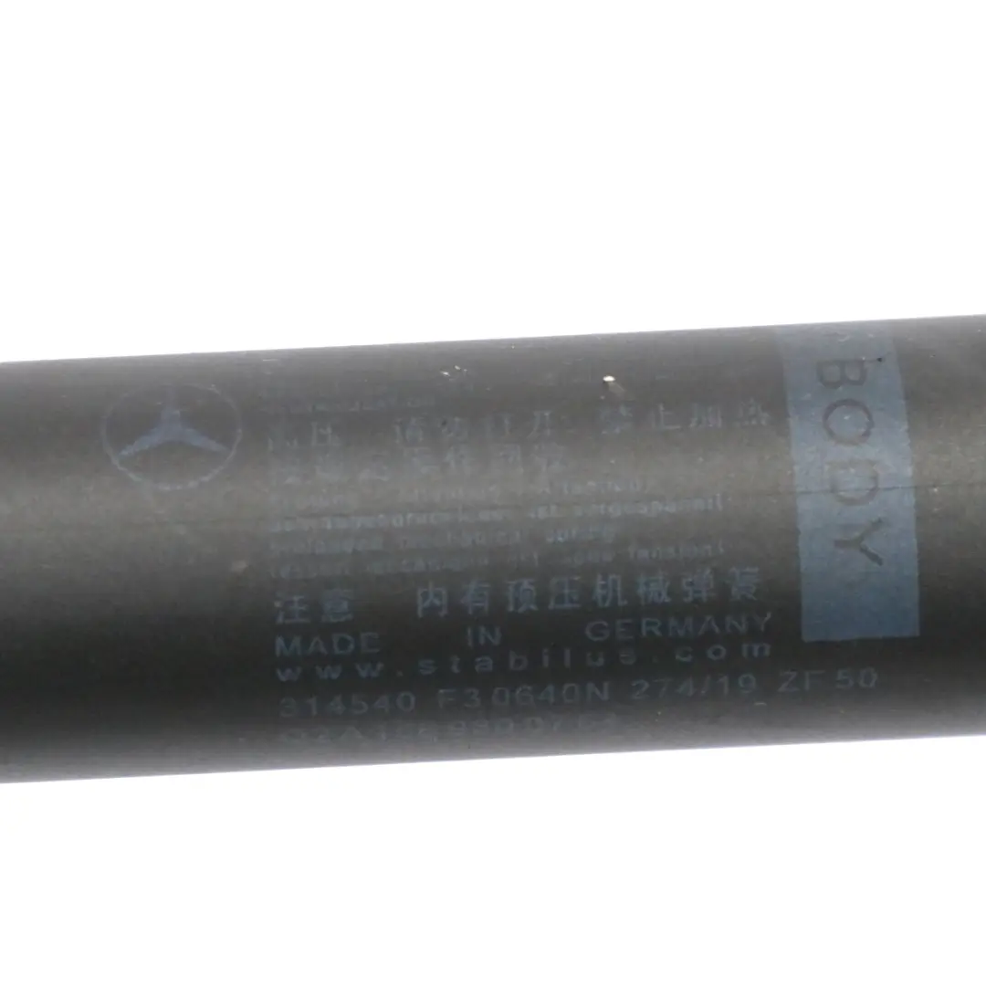 Coperchio baule Puntone destro Molla pneumatica per Mercedes GLA X156 con numero di parte A1569800764 Mercedes GLA X156 Coperchio baule Puntone destro Molla pneumatica - SKU A1569800764 - Numero di parte A1569800764