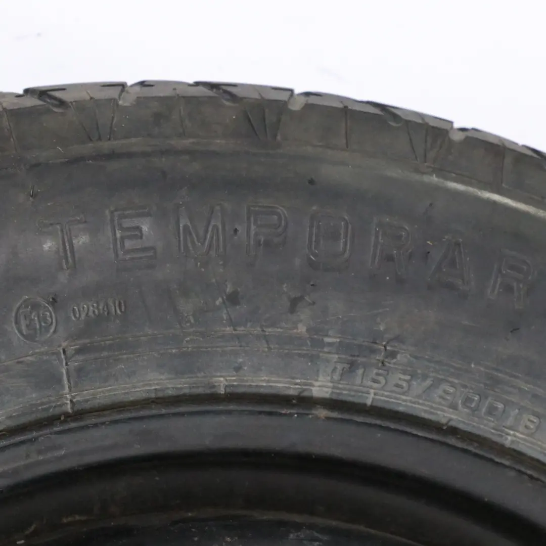 Spare Wheel Steel 18" 4J Tyre R18 155/90 to Mercedes W164 W166 with Part number A1644000002 Mercedes W164 W166 Spare Wheel Steel 18" 4J Tyre R18 155/90 - SKU A1644000002-2 - Part number A1644000002