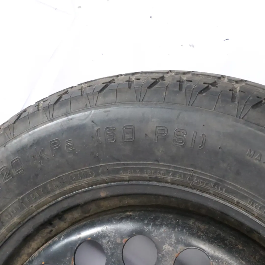 Mercedes W164 W166 Ruota scorta acciaio 18" 4J Pneumatico R18 155/90 - SKU A1644000002-2 - Numero di parte A1644000002