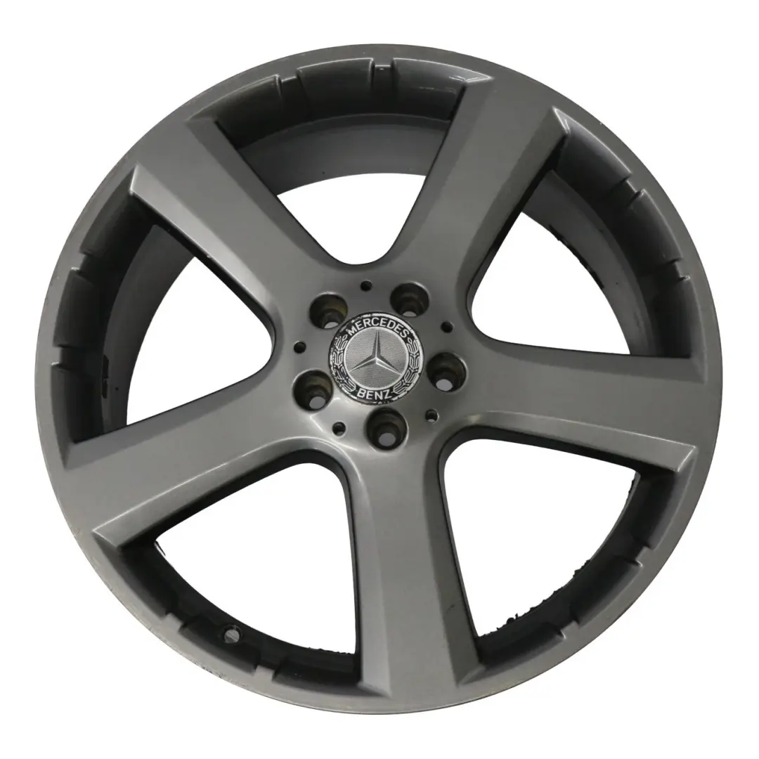 Grey Alloy Wheel Rim 20" 8,5J ET:56 to Mercedes ML W164 with Part number A1644011102 Mercedes ML W164 Grey Alloy Wheel Rim 20" 8,5J ET:56 - SKU A1644011102-4 - Part number A1644011102