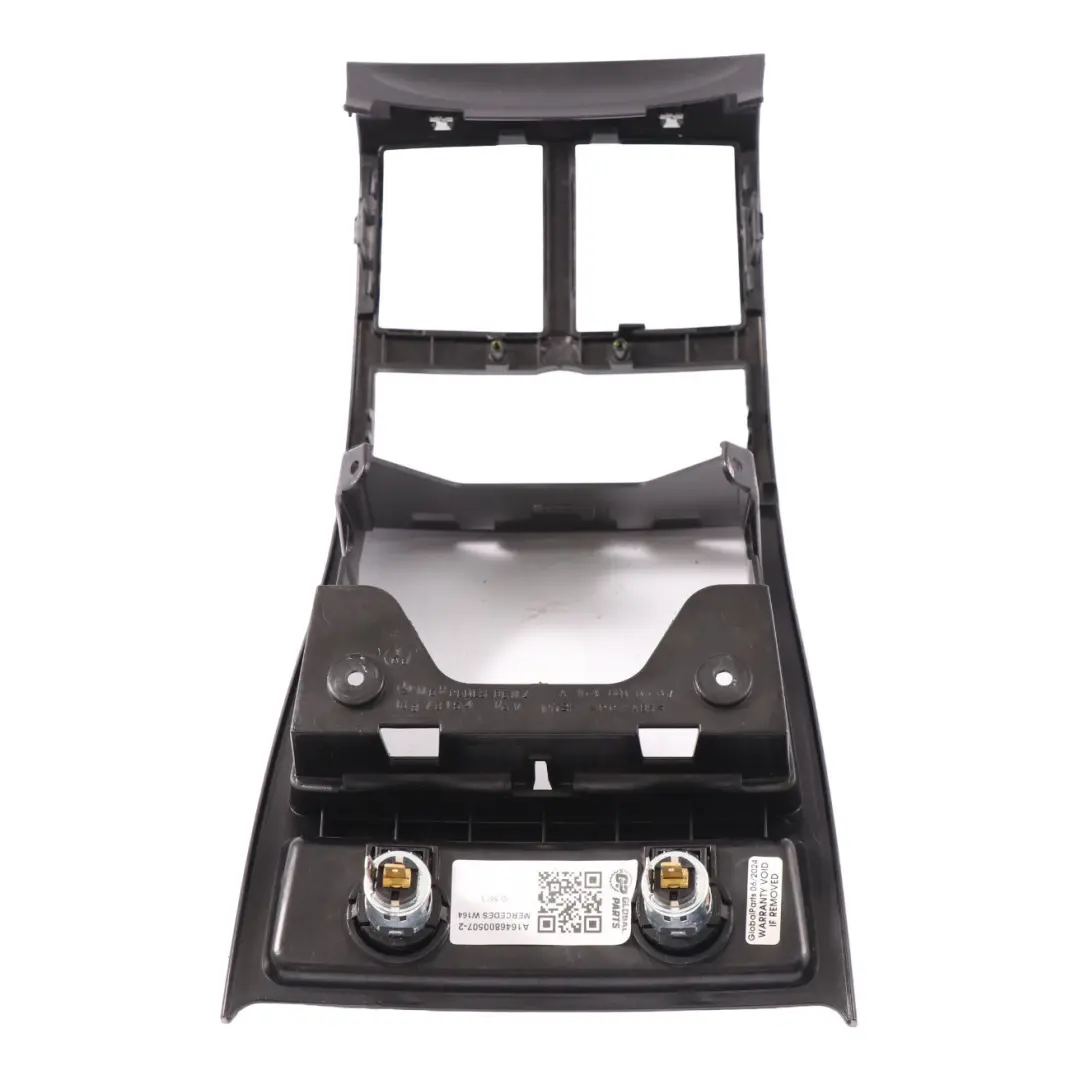 Mercedes ML W164 Panel Cubre Consola Central Trasero Negro - SKU A1646800507-2 - Número de pieza A1646800507