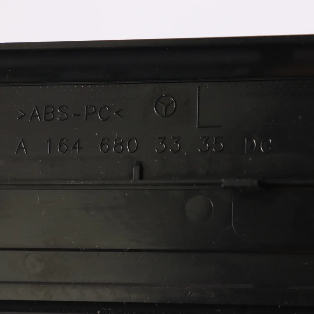 Door Sill Strip Front Left N/S Entrance Trim Cover to Mercedes W164 with Part number A1646803335 Mercedes W164 Door Sill Strip Front Left N/S Entrance Trim Cover - SKU A1646803335 - Part number A1646803335