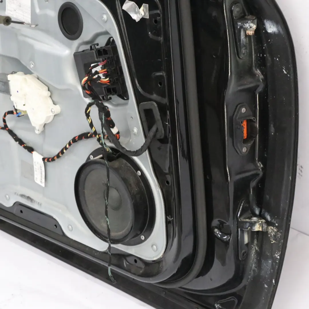 Mercedes W164 Door Front Left N/S Obsidian Black Metallic - 197 - SKU A1647200105-OB - Part number A1647200105