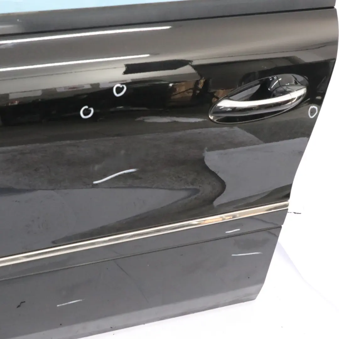 Mercedes W164 Tür vorne links Obsidianschwarz Obsidian Black Metallic - 197 - SKU A1647200105-OB - Teilenummer A1647200105