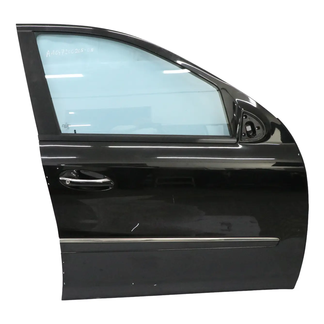 Mercedes W164 Door Front Right O/S Obsidian Black Metallic - 197