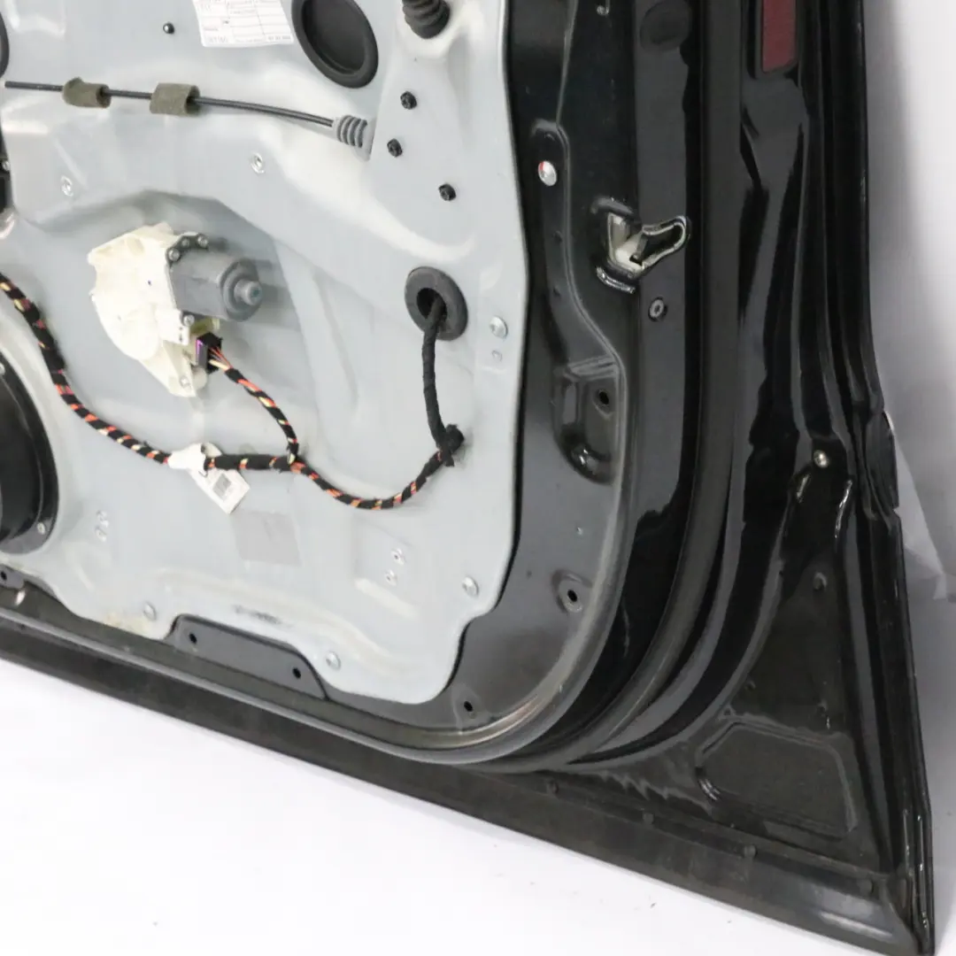 Mercedes W164 Door Front Right O/S Obsidian Black Metallic - 197 - SKU A1647200205-OB - Part number A1647200205