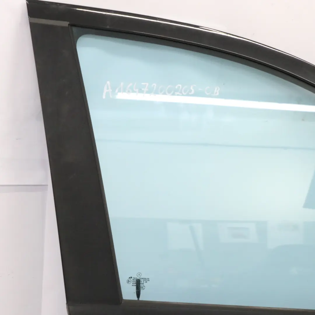 Mercedes W164 Door Front Right O/S Obsidian Black Metallic - 197 - SKU A1647200205-OB - Part number A1647200205