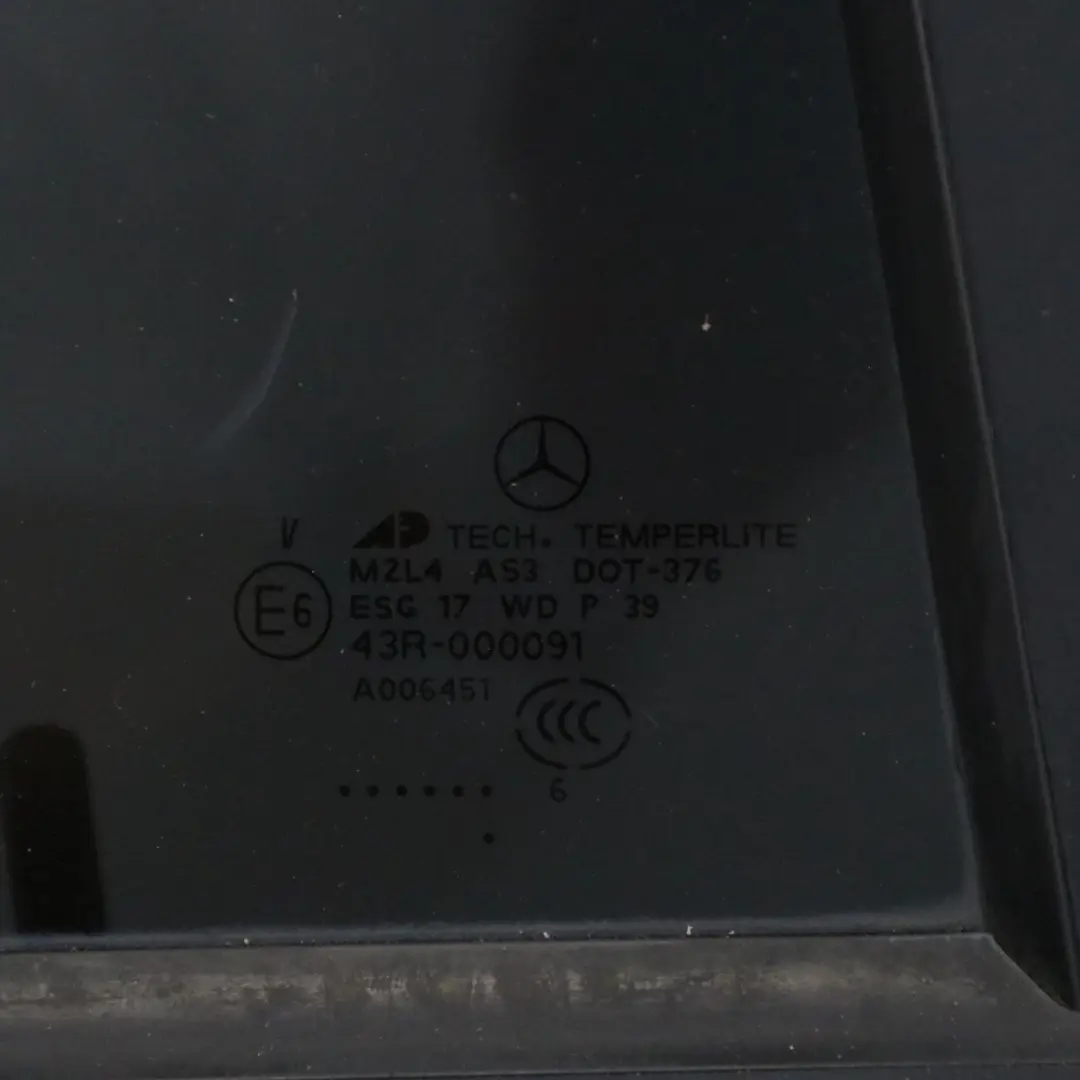 Mercedes ML W164 Drzwi Prawe Tylne Obsidian Black Czarny Metalik - 197 - SKU A1647300205-OB - Numer Części A1647300205