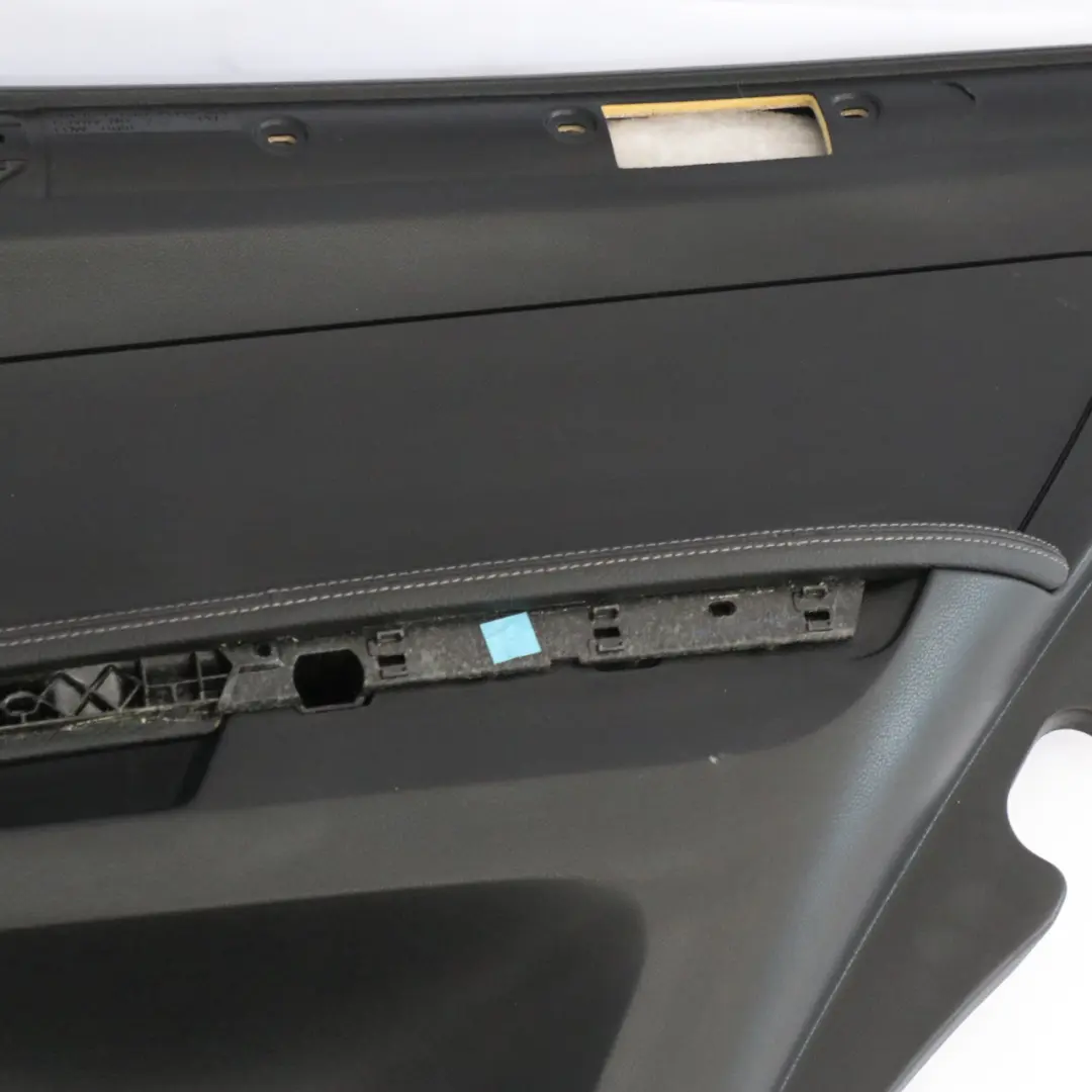 Door Card Panel Trim Cover Rear Right O/S Black Mercedes ML W164 - SKU A1647301470 - Part number A1647301470