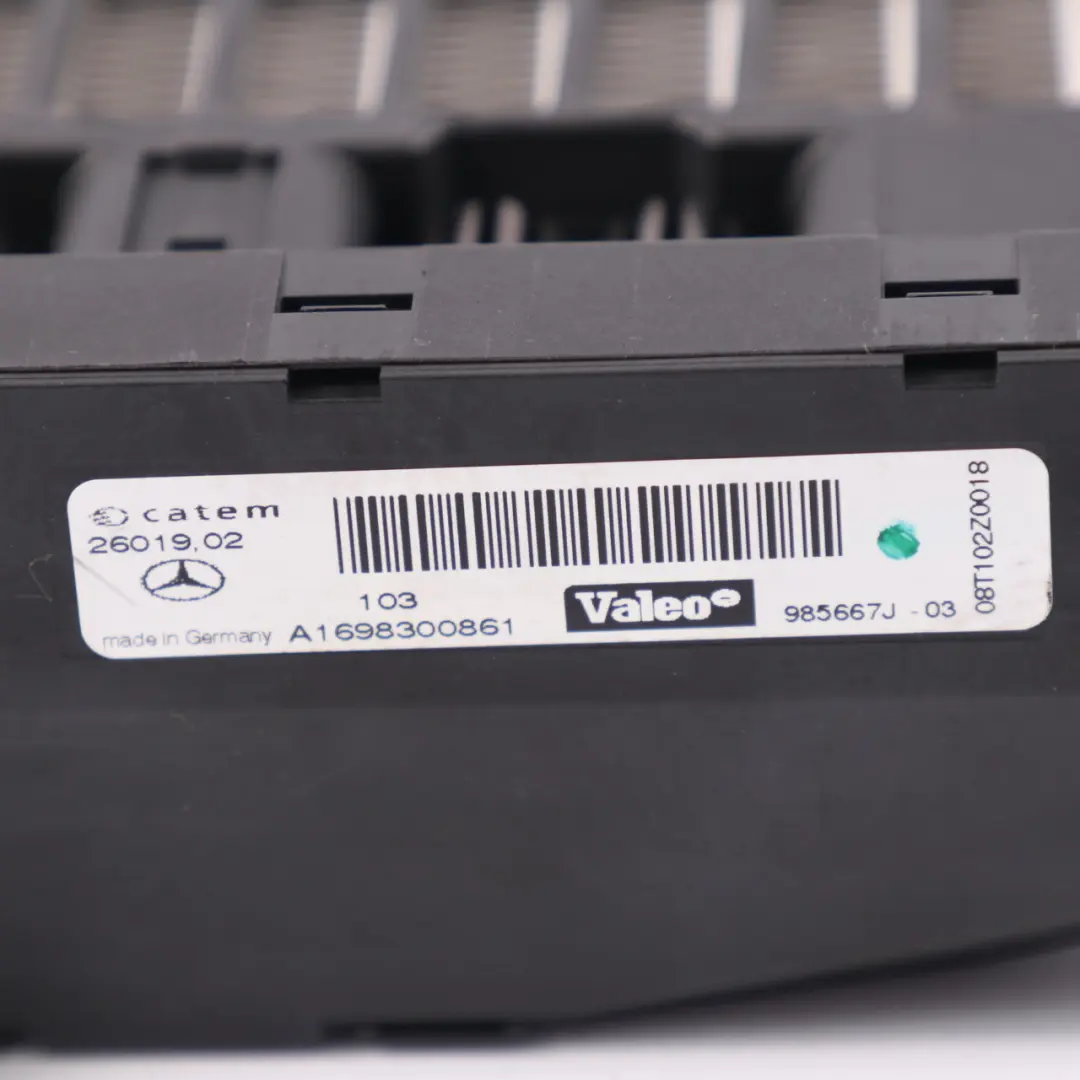 Mercedes W164 motore soffiatore riscaldatore ventilatore resistore - SKU A1648300361 - Numero di parte A1648300361