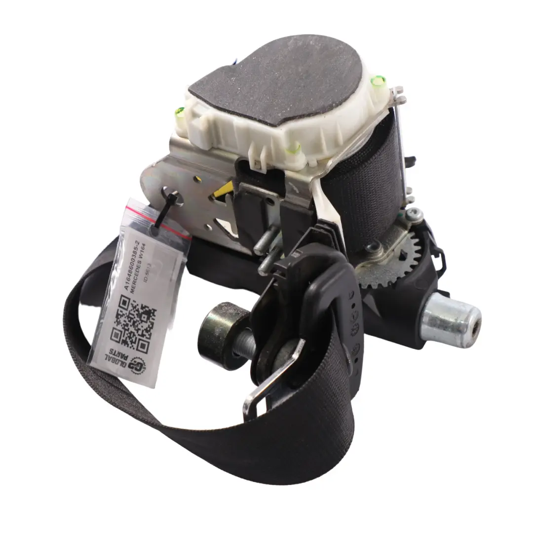Mercedes ML W164 Ceinture de sécurité arrière gauche Noir - SKU A1648600385-2 - Numéro de pièce A1648600385