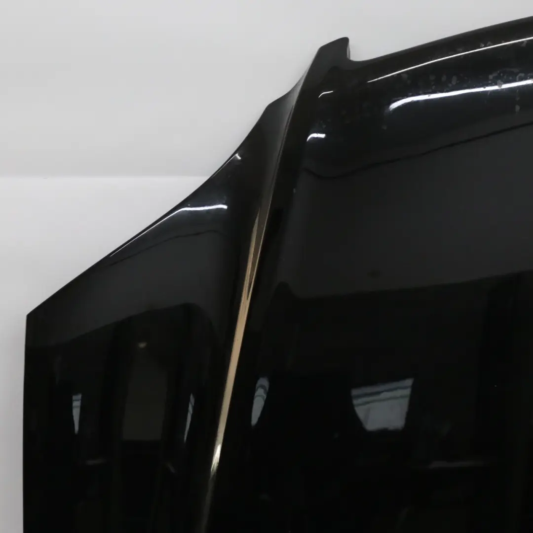 Hood Bonnet Trim Panel Obsidian Black Metallic - 197 to Mercedes ML W164 with Part number A1648800557 Mercedes ML W164 Hood Bonnet Trim Panel Obsidian Black Metallic - 197 - SKU A1648800557-OB1 - Part number A1648800557