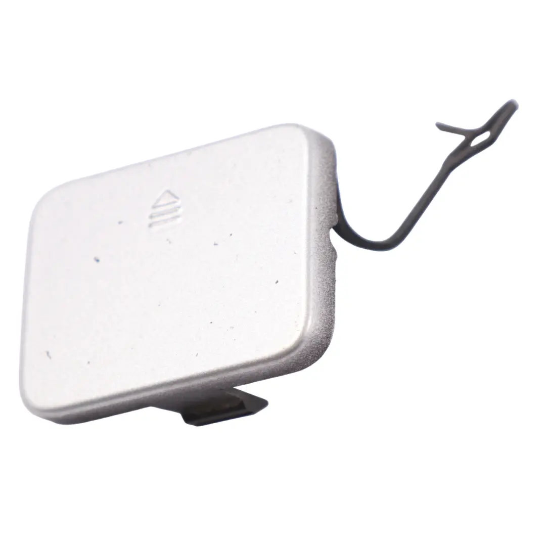 Mercedes W164 Tapa de gancho de remolque parachoques delantero Plata Iridium - SKU A1648850023-IRS - Número de pieza A1648850023