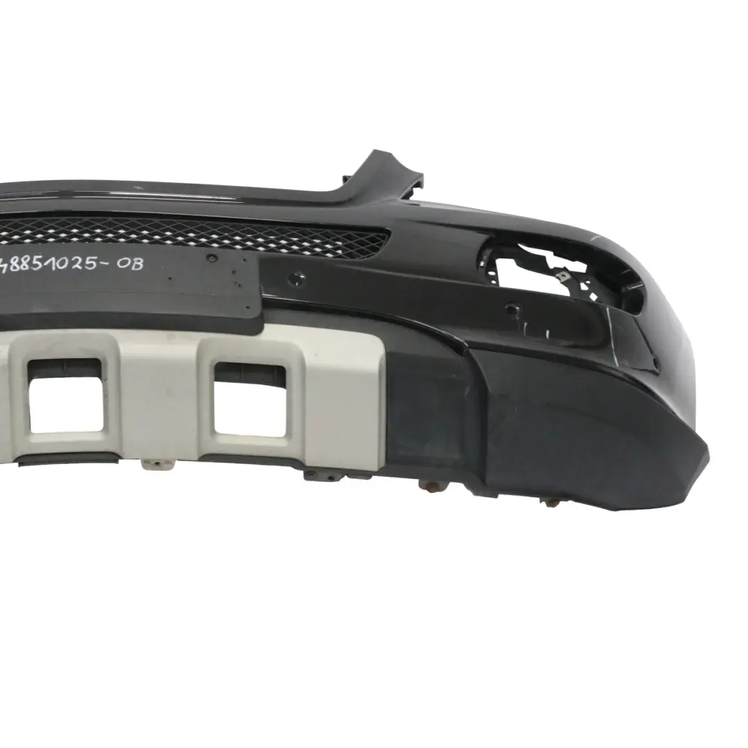 Mercedes ML W164 Front Bumper Trim Panel Obsidian Black Metallic - 197 - SKU A1648851025-OB - Part number A1648851025