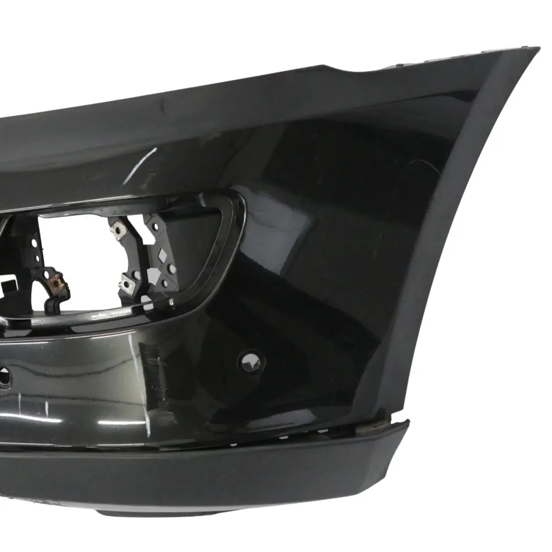 Front Bumper Trim Panel Obsidian Black Metallic - 197 to Mercedes ML W164 with Part number A1648851025 Mercedes ML W164 Front Bumper Trim Panel Obsidian Black Metallic - 197 - SKU A1648851025-OB - Part number A1648851025