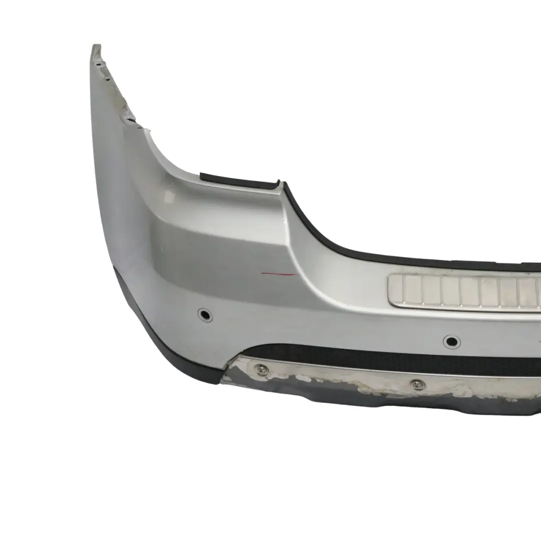 Bumper PDC Holes Iridium Bright Silver Metallic - 775 to Mercedes ML W164 Rear with Part number A1648854225 Mercedes ML W164 Rear Bumper PDC Holes Iridium Bright Silver Metallic - 775 - SKU A1648854225-IRS1 - Part number A1648854225