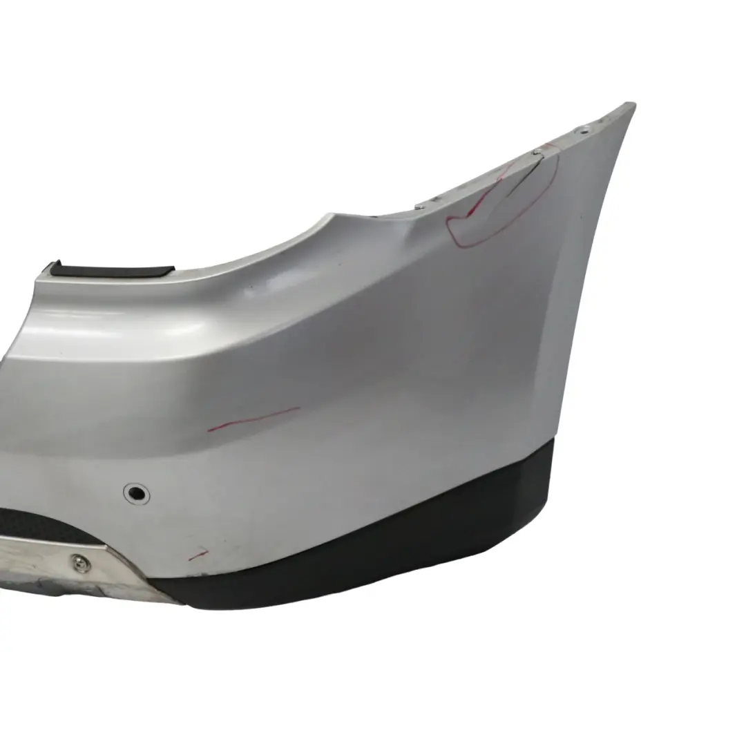 Bumper PDC Holes Iridium Bright Silver Metallic - 775 to Mercedes ML W164 Rear with Part number A1648854225 Mercedes ML W164 Rear Bumper PDC Holes Iridium Bright Silver Metallic - 775 - SKU A1648854225-IRS1 - Part number A1648854225