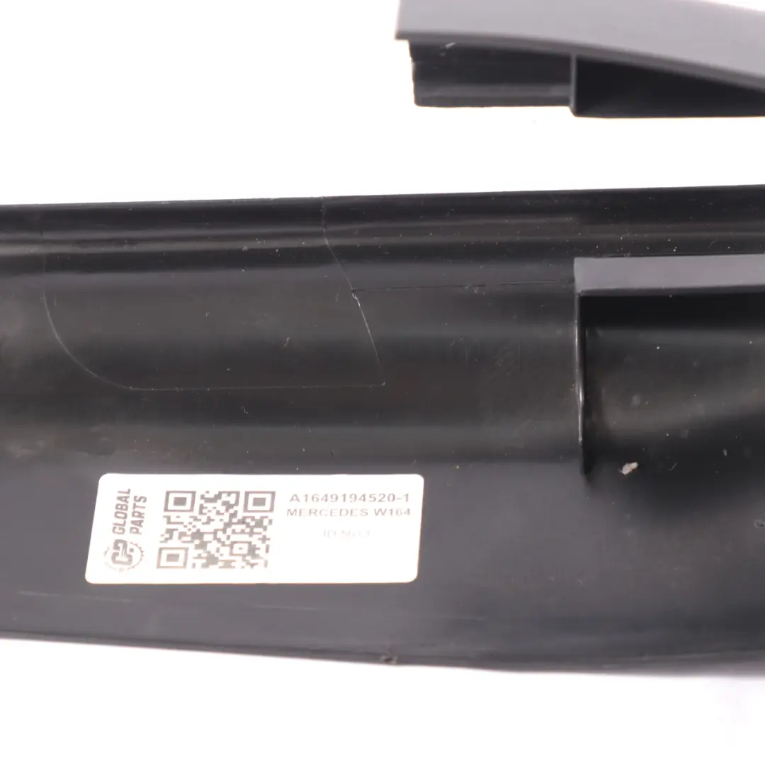  Asiento Mercedes W164 Embellecedor Carril Izquierdo Delantero Negro - SKU A1649194520-1 - Número de pieza A1649194520