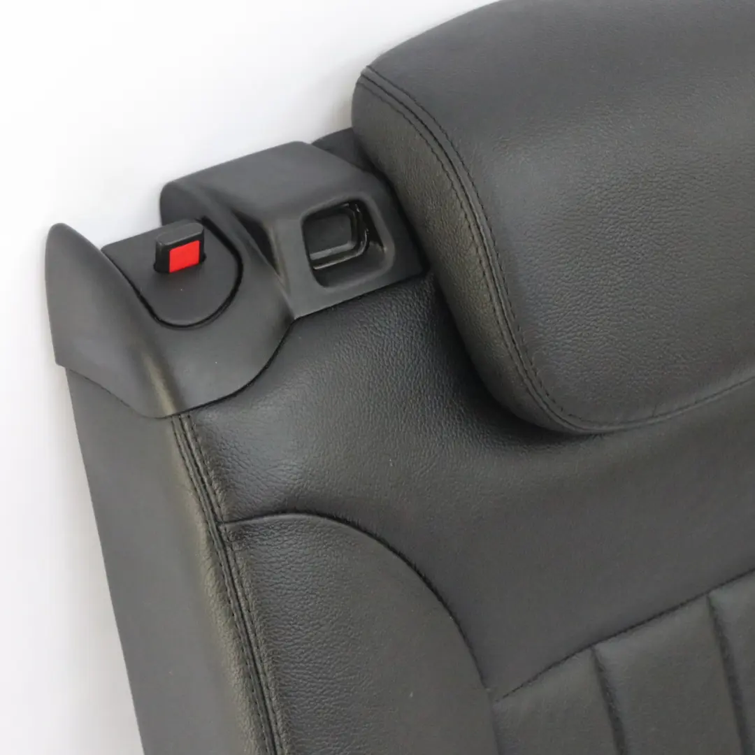 Mercedes ML W164 Seat Backrest Rear Right O/S Covering Microfibre Fabric Black - SKU A1649202837-1 - Part number A1649202837