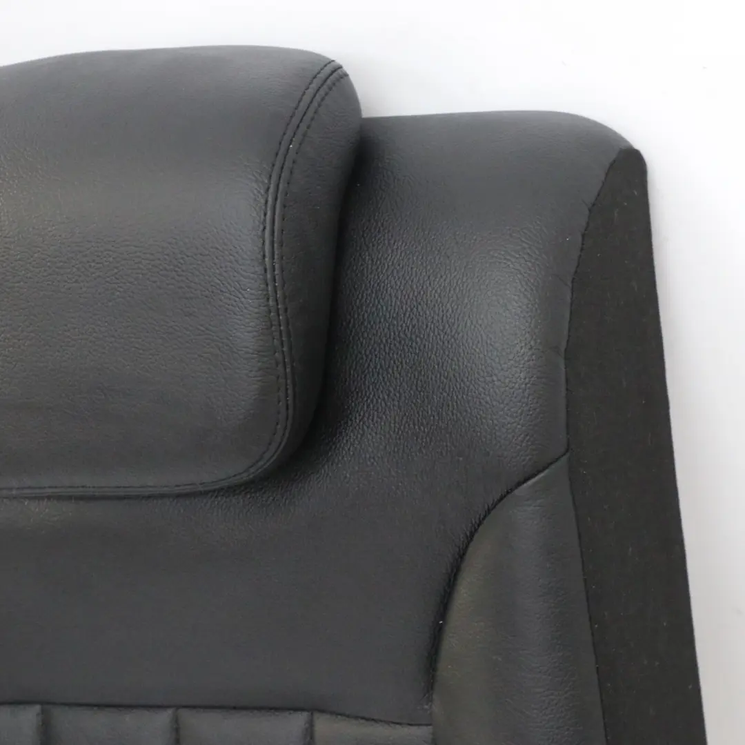 Mercedes ML W164 Seat Backrest Rear Right O/S Covering Microfibre Fabric Black - SKU A1649202837-1 - Part number A1649202837