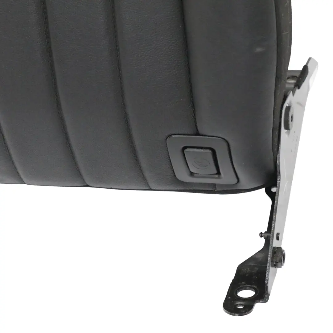 Mercedes ML W164 Seat Backrest Rear Right O/S Covering Microfibre Fabric Black - SKU A1649202837-1 - Part number A1649202837