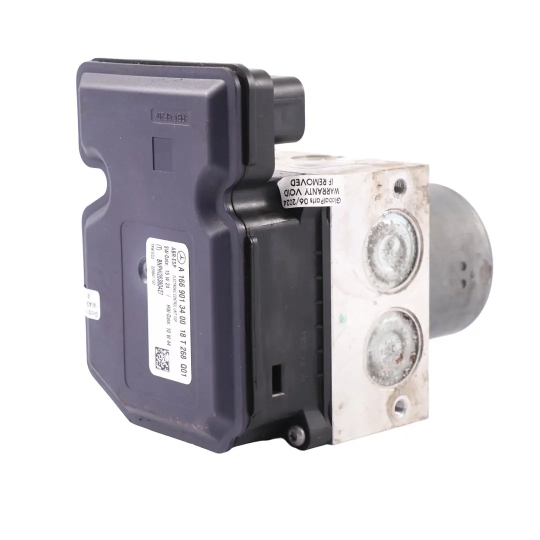 Bomba ABS Mercedes ML W166 GLE C292 Unidad frenado hidráulico para con número de pieza A1664310800 Bomba ABS Mercedes ML W166 GLE C292 Unidad frenado hidráulico - SKU A1664310800 - Número de pieza A1664310800
