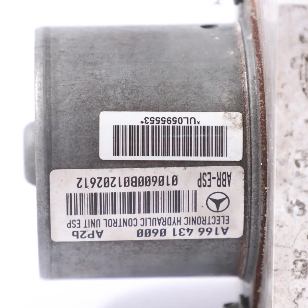 ABS Pump Mercedes ML W166 GLE C292 Hydraulic Braking Control Unit to with Part number A1664310800 ABS Pump Mercedes ML W166 GLE C292 Hydraulic Braking Control Unit - SKU A1664310800 - Part number A1664310800