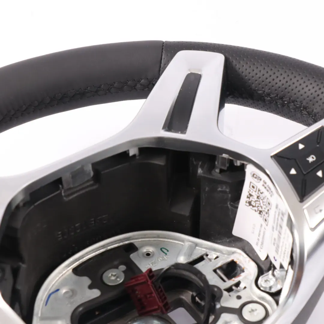 NUOVO in Pelle Nera Cambio al Volante per Mercedes ML W166 Volante con numero di parte A1664600803 Mercedes ML W166 Volante NUOVO in Pelle Nera Cambio al Volante - SKU A1664600803-1 - Numero di parte A1664600803