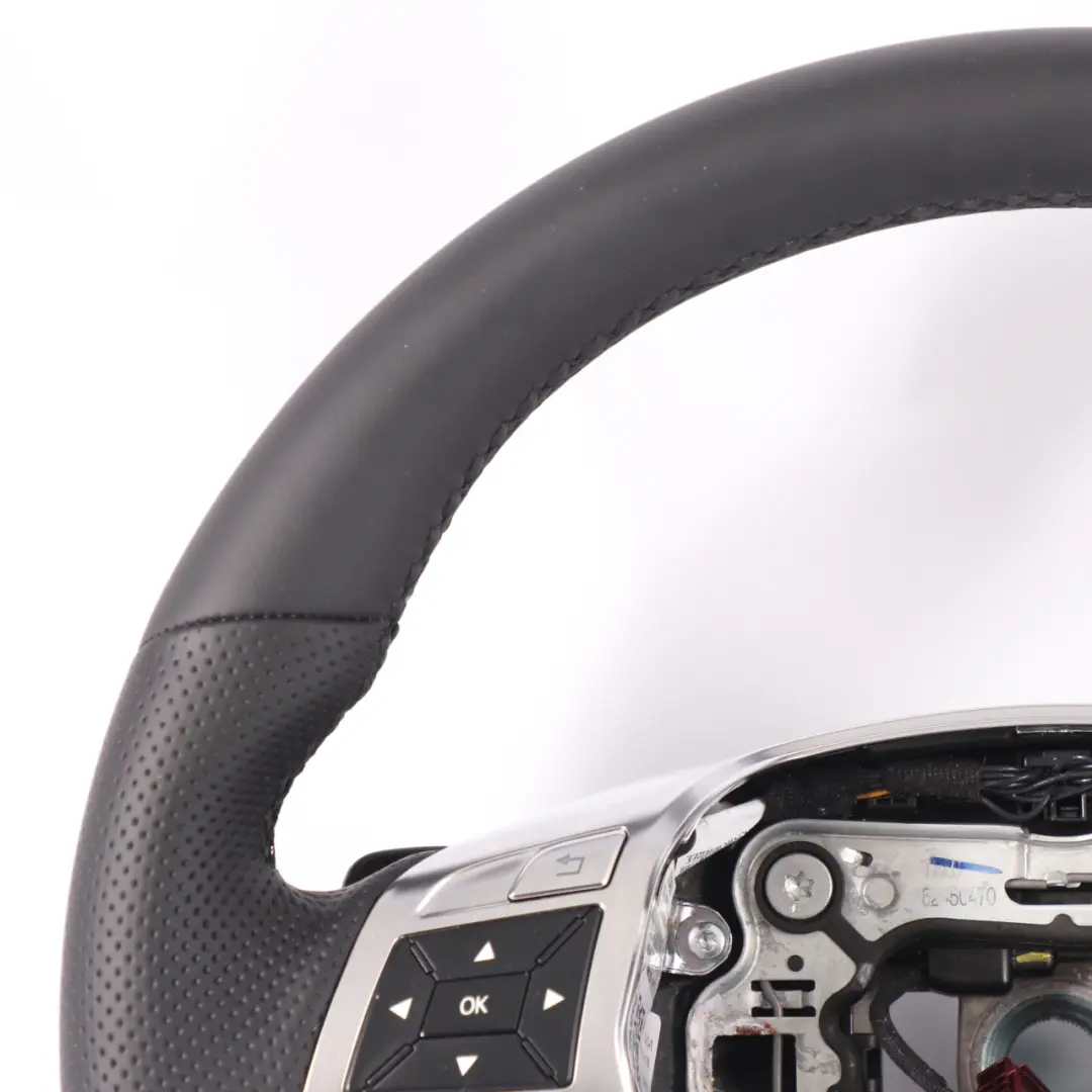 Mercedes ML W166 Lenkrad NEU Schwarz Leder Schalt Wippen - SKU A1664600803-1 - Teilenummer A1664600803