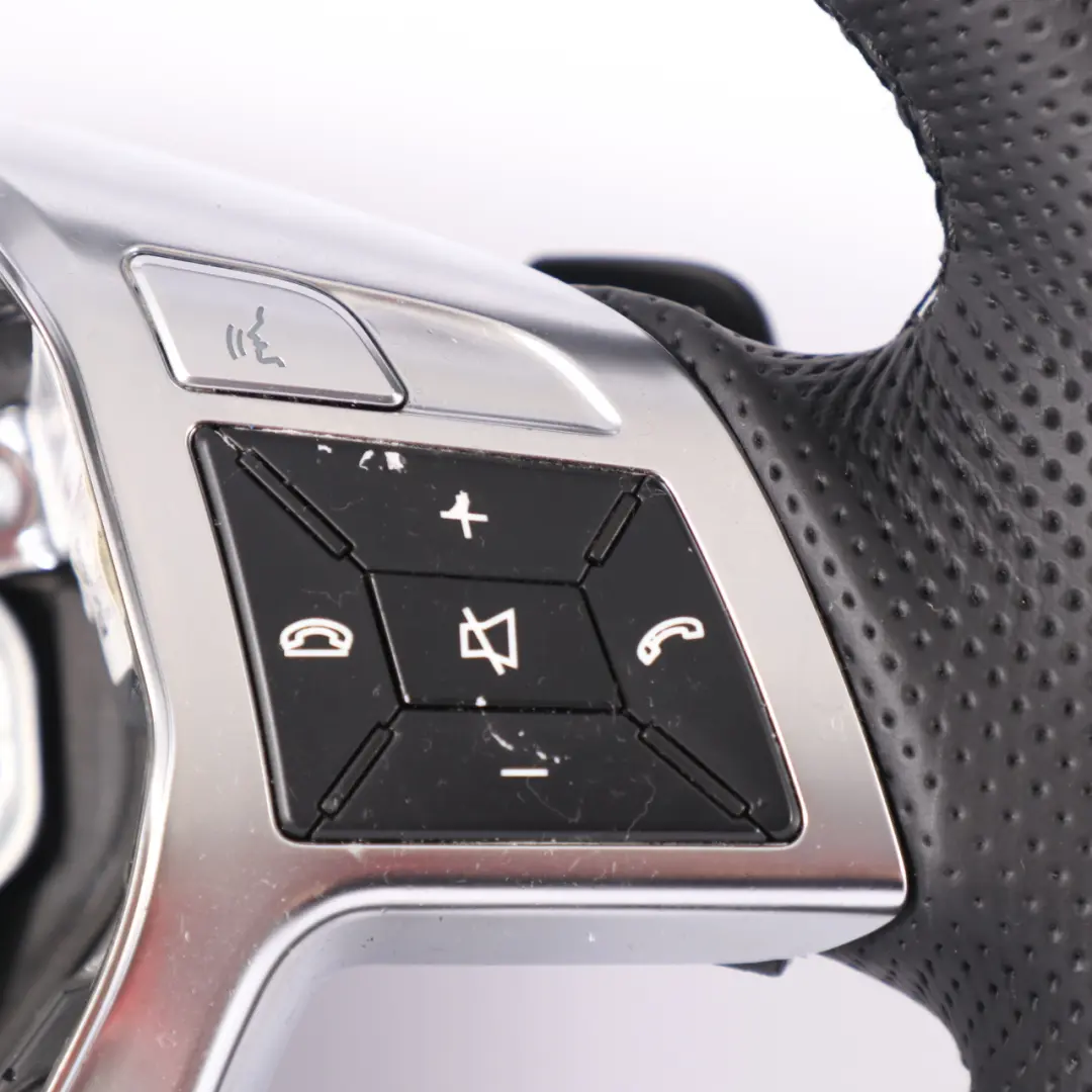 Mercedes ML W166 Steering Wheel NEW Black Leather Paddle Shift - SKU A1664600803-1 - Part number A1664600803