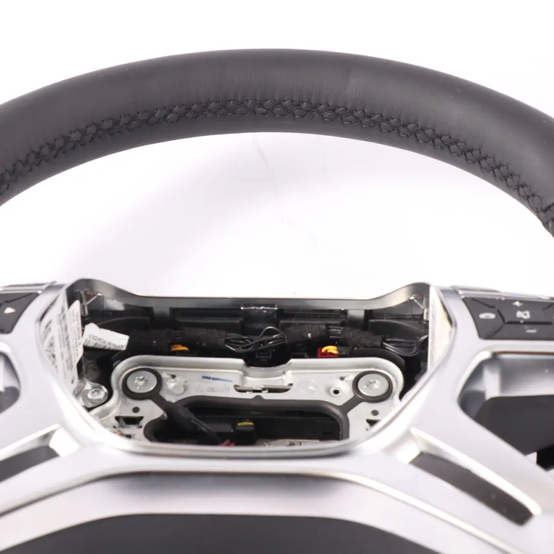 Mercedes W166 Volant Direction NEUF Cuir Noir Avec Palettes Changement Vitesse - SKU A1664600803-1 - Numéro de pièce A1664600803