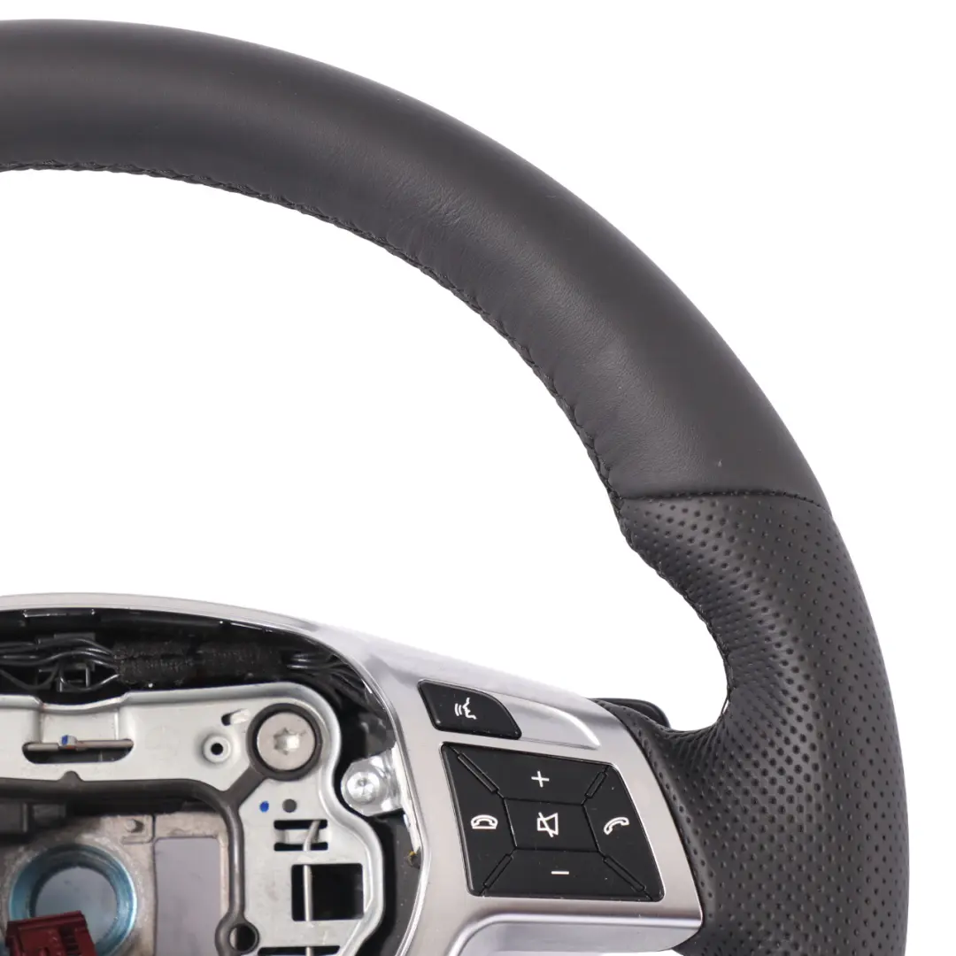 NUOVO in Pelle Nera Cambio al Volante per Mercedes ML W166 Volante con numero di parte A1664609603 Mercedes ML W166 Volante NUOVO in Pelle Nera Cambio al Volante - SKU A1664609603-1 - Numero di parte A1664609603