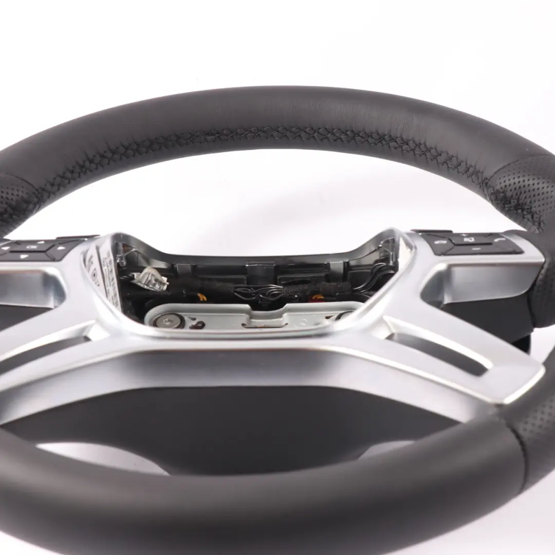 Mercedes ML W166 Volante NUOVO in Pelle Nera Cambio al Volante - SKU A1664609603-1 - Numero di parte A1664609603