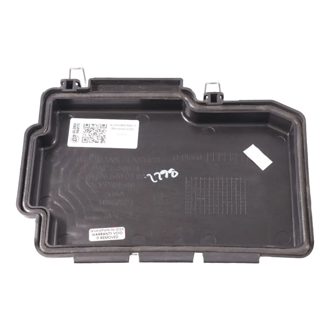 Mercedes C292 Sicherung Skasten Abdeckung Abschlusstafel Deckel A6395450003 - SKU A1665400182-1 - Teilenummer A1665400182