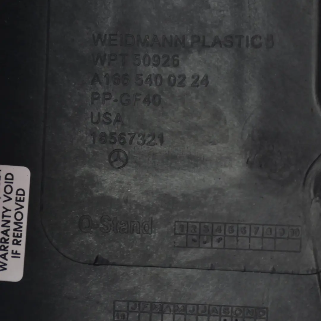 Sicherung Box Verkleidung Splatte Deckel Gehäuse für Mercedes W166 C292 mit Teilenummer A1665400224 Mercedes W166 C292 Sicherung Box Verkleidung Splatte Deckel Gehäuse - SKU A1665400224 - Teilenummer A1665400224