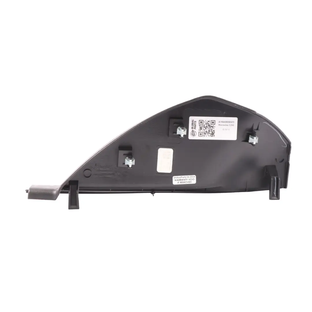 Mercedes C292 Osłona Boczna Konsoli Lewa - SKU A1666808503 - Numer Części A1666808503