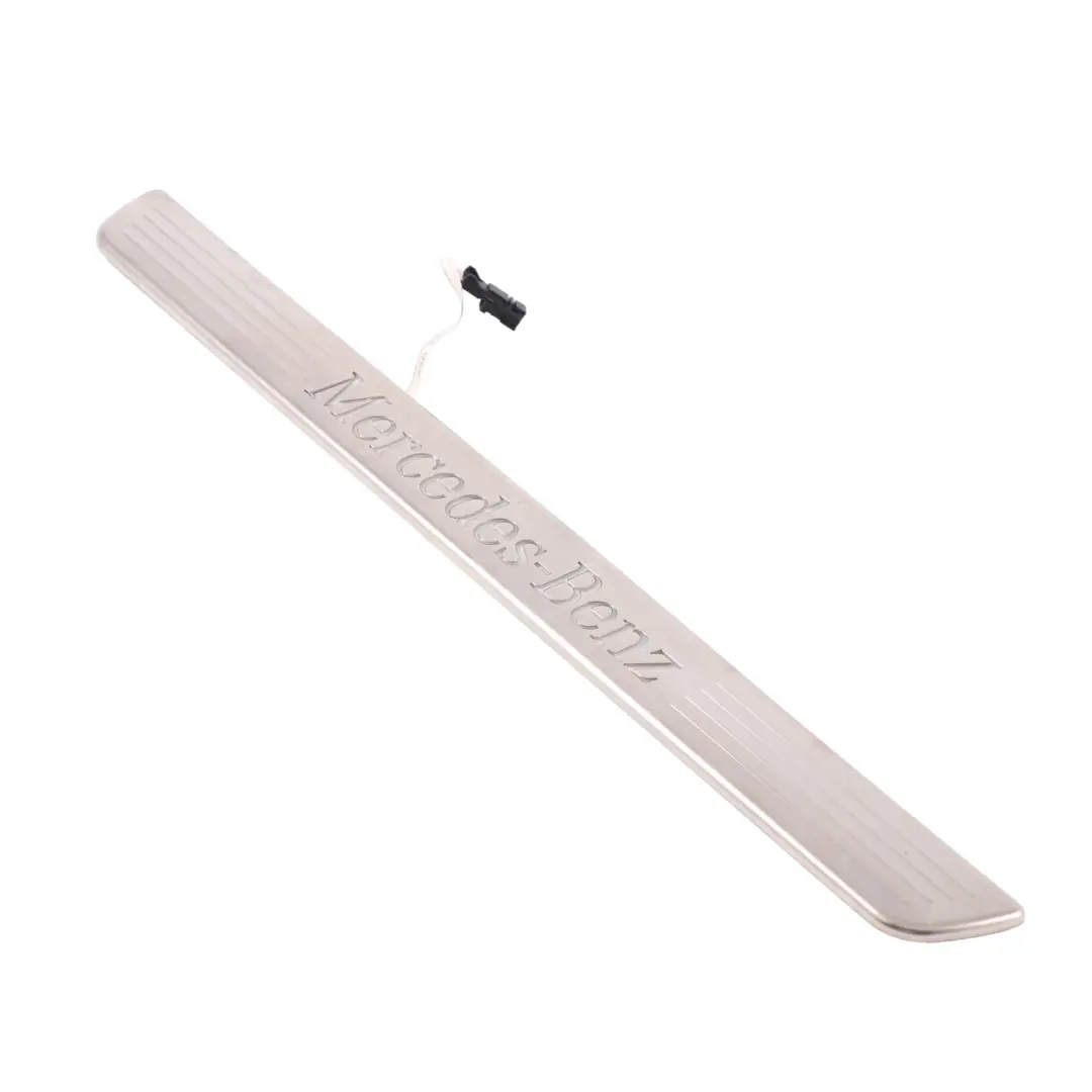 Entrance Sill Strip Mercedes W166 C292 Front Right O/S Illuminated to with Part number A1666809500 Entrance Sill Strip Mercedes W166 C292 Front Right O/S Illuminated - SKU A1666809500 - Part number A1666809500