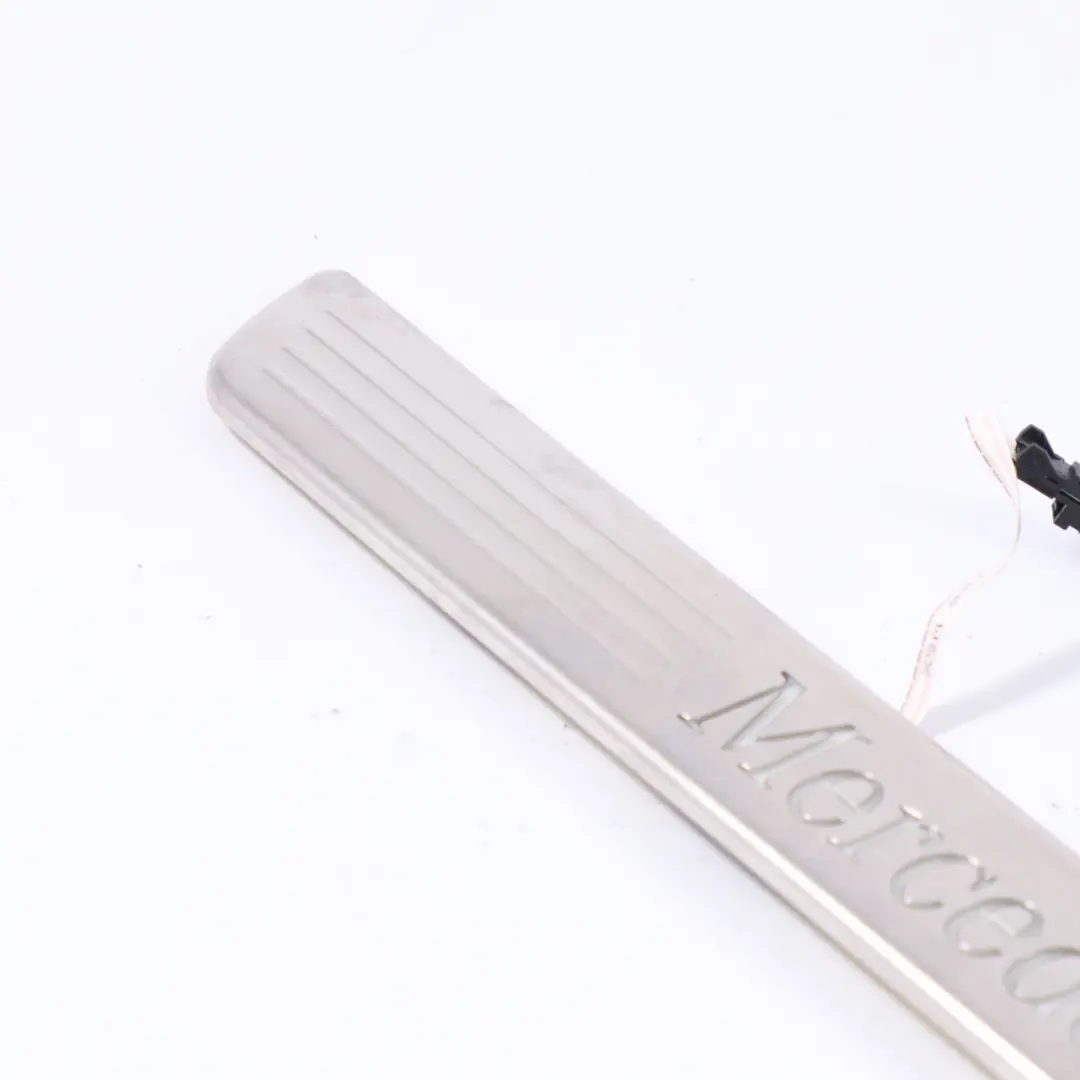 Entrance Sill Strip Mercedes W166 C292 Front Right O/S Illuminated to with Part number A1666809500 Entrance Sill Strip Mercedes W166 C292 Front Right O/S Illuminated - SKU A1666809500 - Part number A1666809500