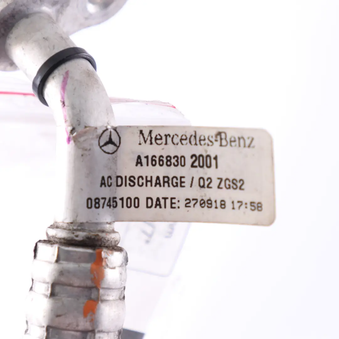 Klimaanlage Rohr Kältemittelschlauch für Mercedes GLE W166 C292 mit Teilenummer A1668302001 Mercedes GLE W166 C292 Klimaanlage Rohr Kältemittelschlauch - SKU A1668302001 - Teilenummer A1668302001