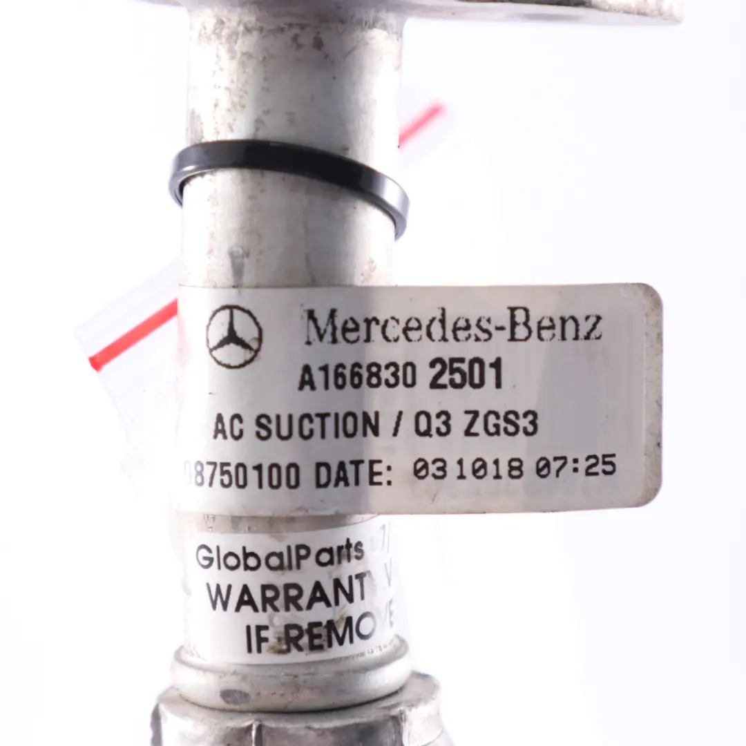 Tuyau climatisation réfrigérant pour Mercedes GLE W166 C292 à propos du numéro de pièce A1668302501 Mercedes GLE W166 C292 Tuyau climatisation réfrigérant - SKU A1668302501 - Numéro de pièce A1668302501