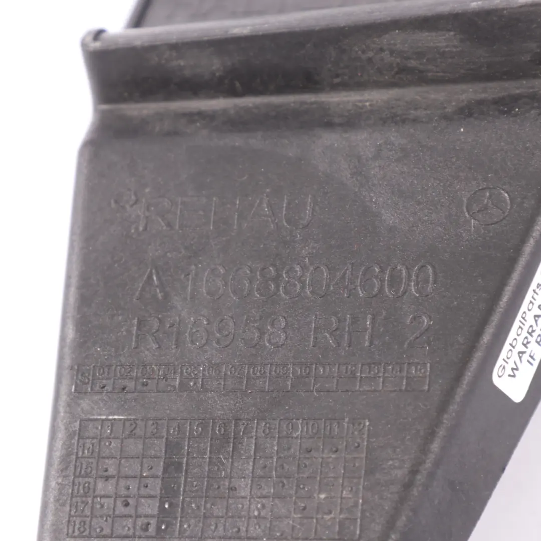Supporto paraurti posteriore destro Staffa montaggio per Mercedes C292 con numero di parte A1668804600 Mercedes C292 Supporto paraurti posteriore destro Staffa montaggio - SKU A1668804600 - Numero di parte A1668804600