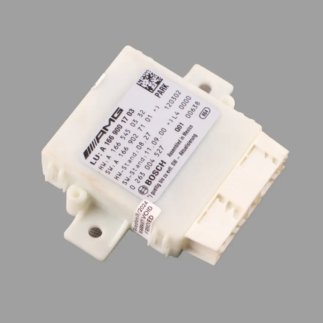 Parking Module PDC Distance Control Unit Sensor to Mercedes W166 with Part number A1669001703 Mercedes W166 Parking Module PDC Distance Control Unit Sensor - SKU A1669001703 - Part number A1669001703