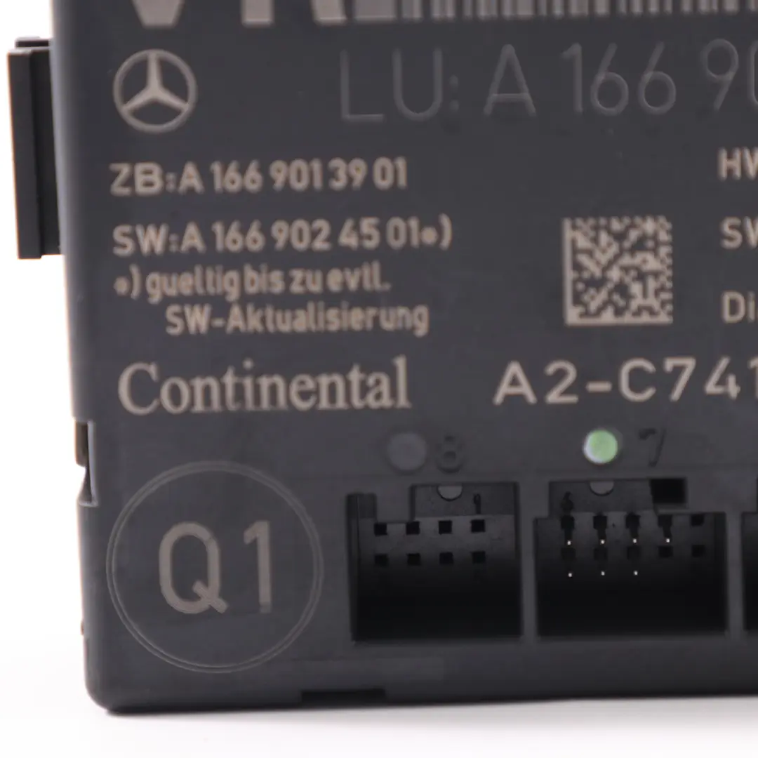  Door Module Mercedes W176 W246 Front Right O/S Control Unit Module - SKU A1669004302 - Part number A1669004302